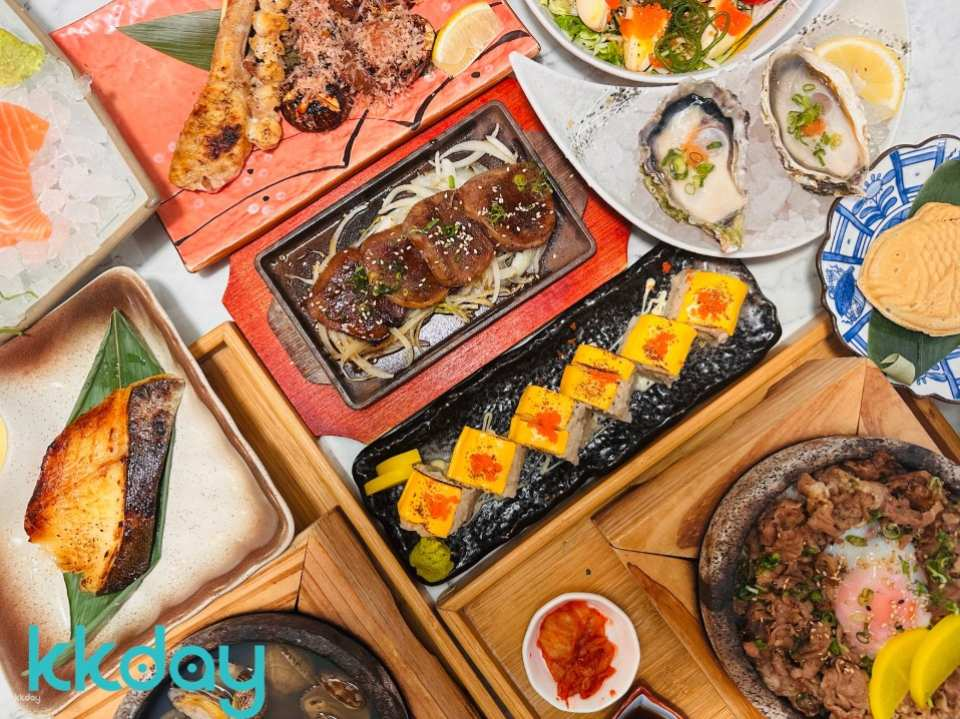 Ebisu｜Japanese Ultimate Feast Set Meal for Two｜Fresh Japanese Air-Flight Ingredients｜Grey Cod Fish Saikyo Grilled｜Japanese Sake Boiled Clams｜Thinly Grilled Beef with Onsen Egg Donburi｜Free Beer/Lactic Soda｜Kwai Chung Kwai Fong - Photo 1 of 8